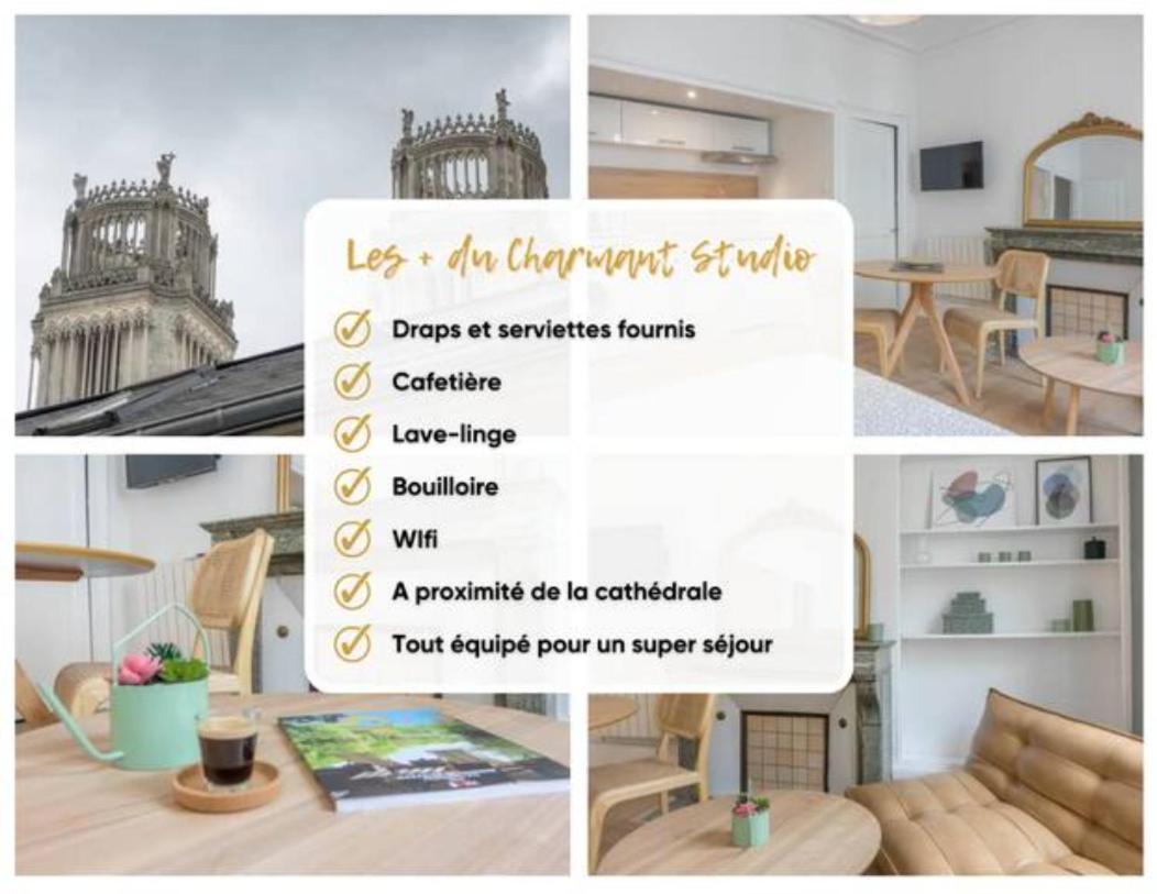 奥尔良Charmant Studio Vue Cathedrale Quartier Historique公寓 外观 照片