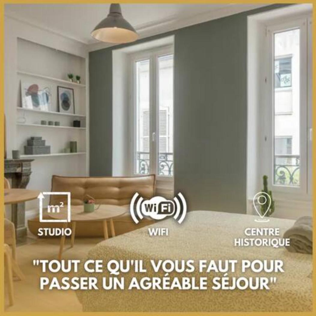 奥尔良Charmant Studio Vue Cathedrale Quartier Historique公寓 外观 照片